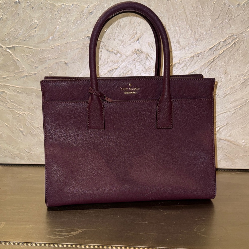 Kate Spade Deep Purple Satchel